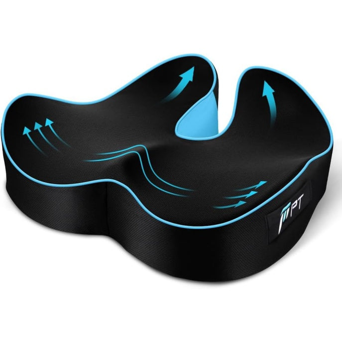 Cuscino Memory Foam per Seduta Ergonomica Ideale per Sedia da Ufficio Casa Auto e Carrozzina
