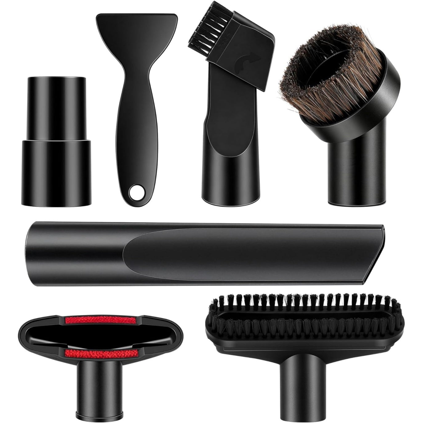 Set di 7 Accessori Universali per Aspirapolvere 32-35 mm Compatibile con K?rcher Miele Bosch e Siemens