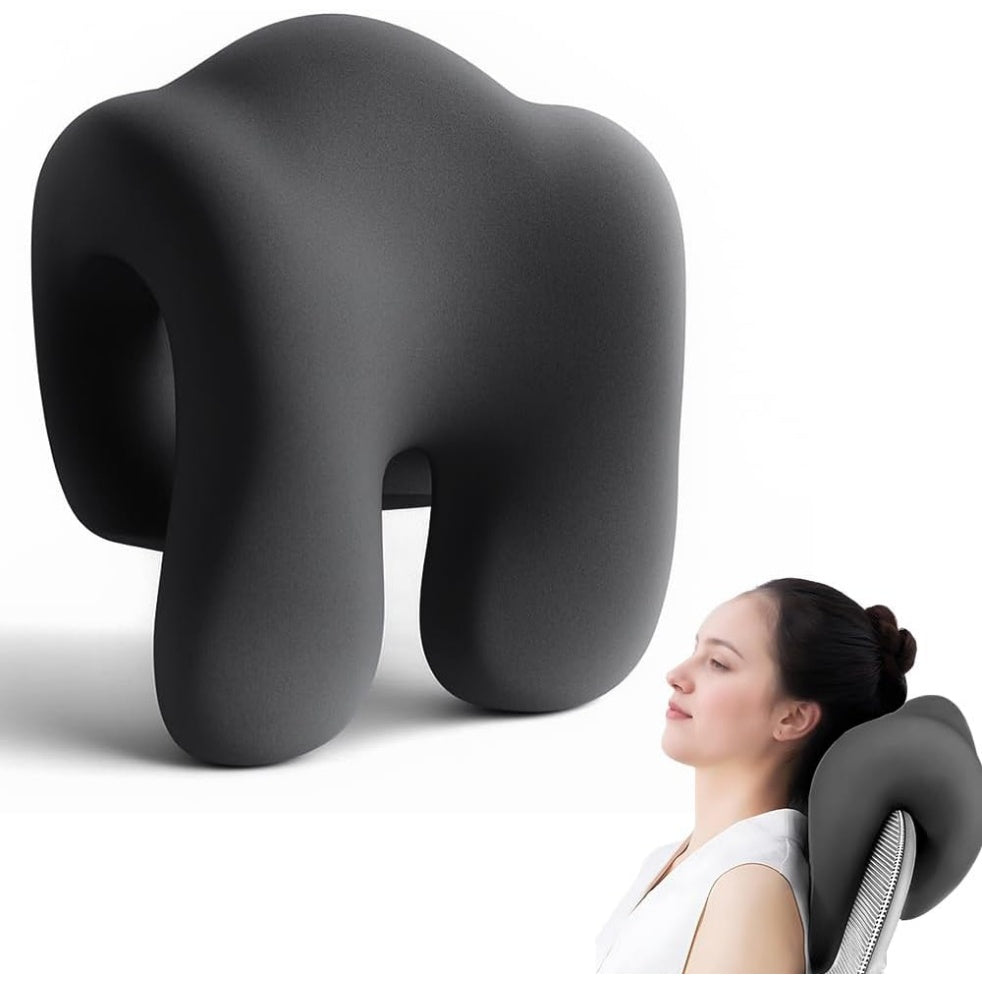 Cuscino Cervicale Ergonomico in Memory Foam per Sedia da Ufficio con Rivestimento Lavabile